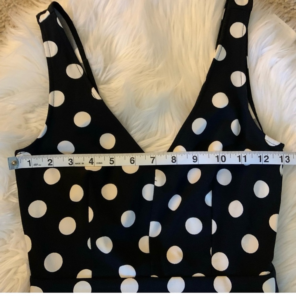 H&M Black and White Polka Dot Dress - Picture 2 of 7